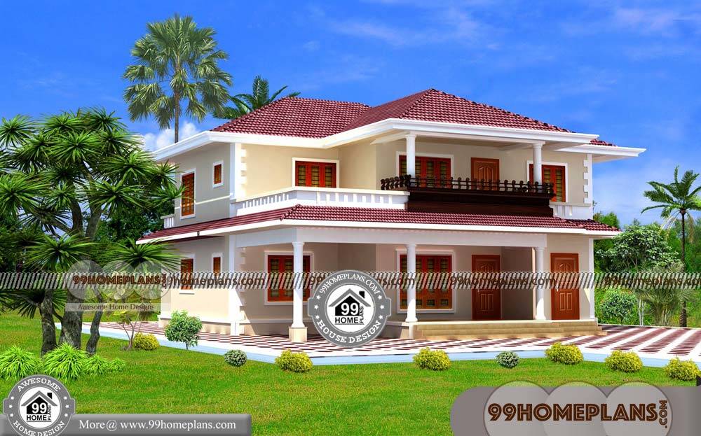 Home Plans and Elevations 50+ Two Storey Home Designs Collections