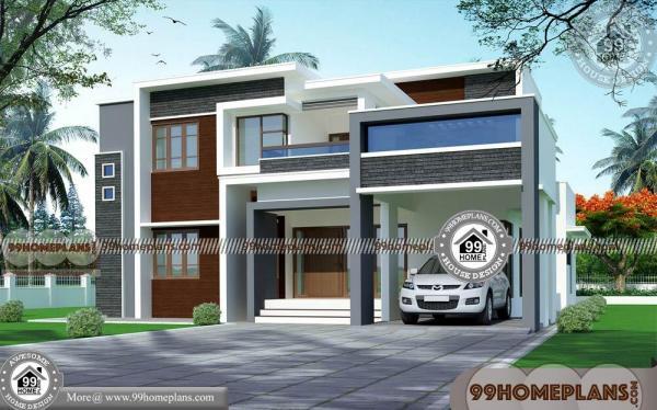 House Design Floor Plan 90 Contemporary 2 Storey House Designs