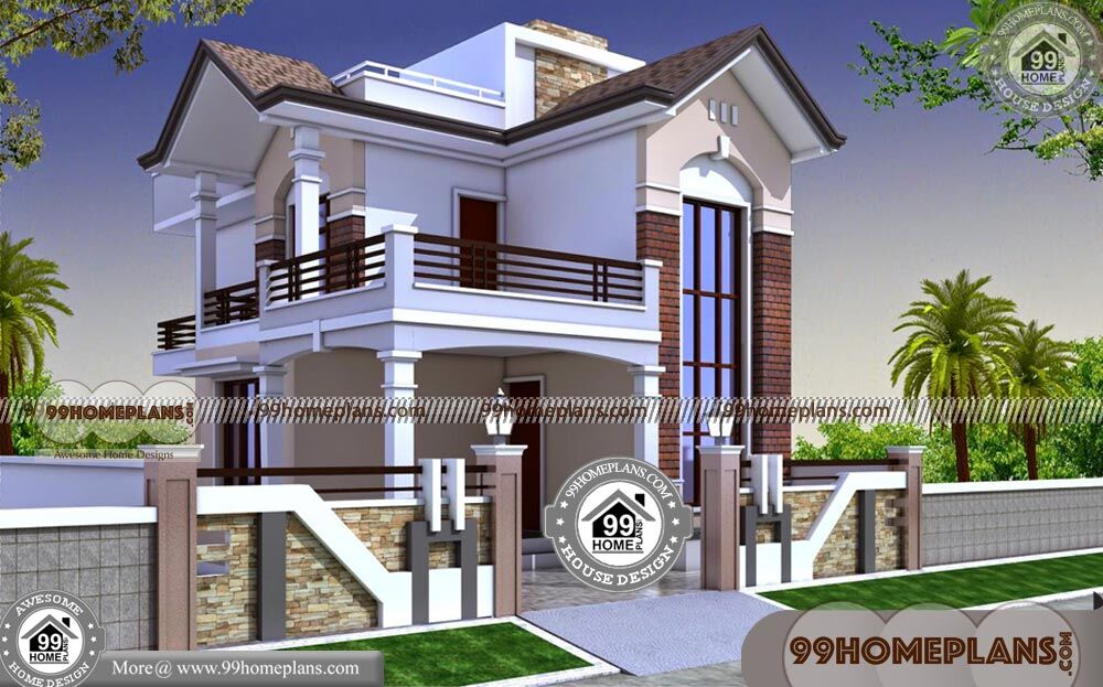 House Design in Indian Style 70+ Two Story Homes Designs Collections