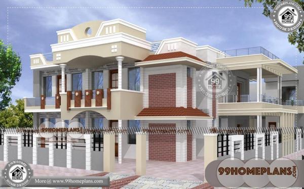 House Design With Floor Plan 70 Front Home Double Story Ideas House Design With Floor Plan 70 Front