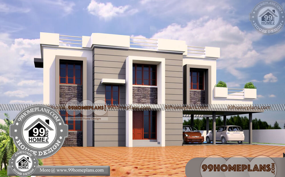 House Plans Narrow Lot Luxury 60+ Design Of Two Storey House Ideas