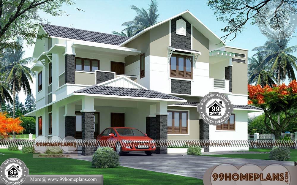 House Plans Online Design & 70+ Two Story Floor Plans Modern Designs