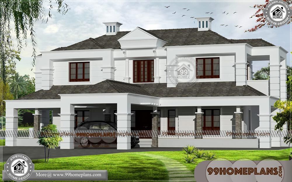 Indian Architecture Design for Home | 90+ Small Double Storey Houses