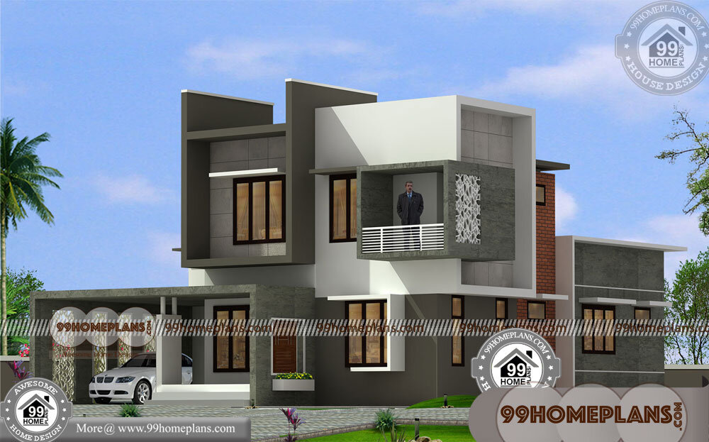 Indian Home Design Floor Plans | 80+ Small Two Storey House Plans