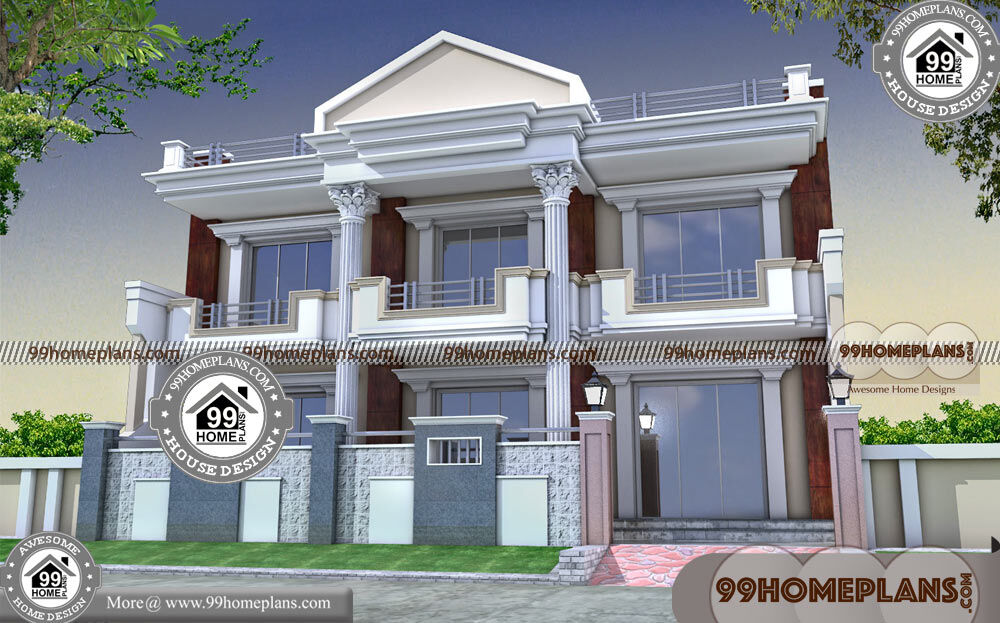 Indian Homes Design Plans 70+ 2 Storey Villa Designs Modern Collections