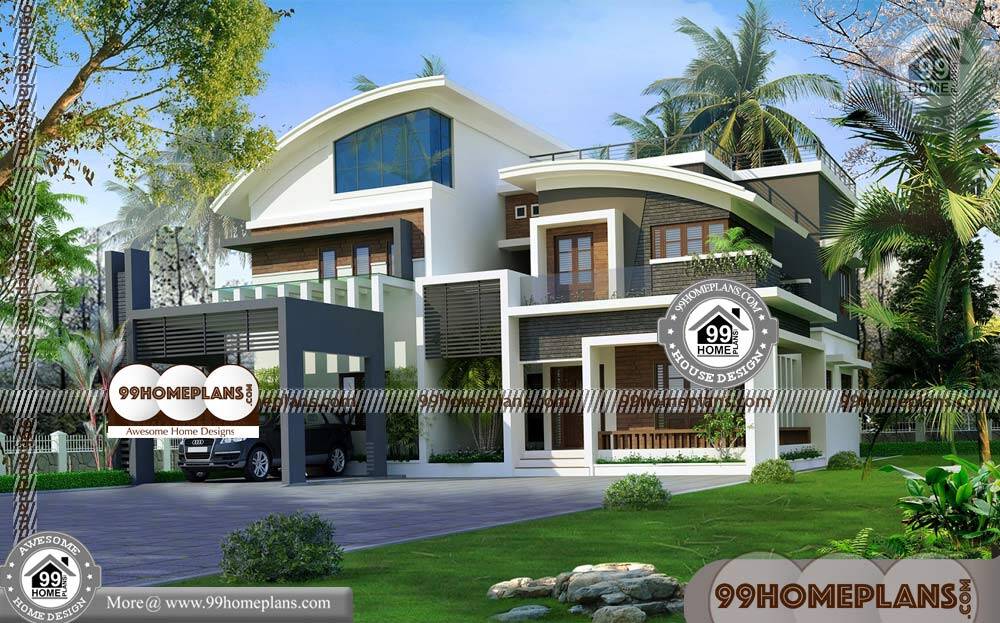 Indian House Designs and Floor Plans 90+ Corner Lot Floor Plans Online