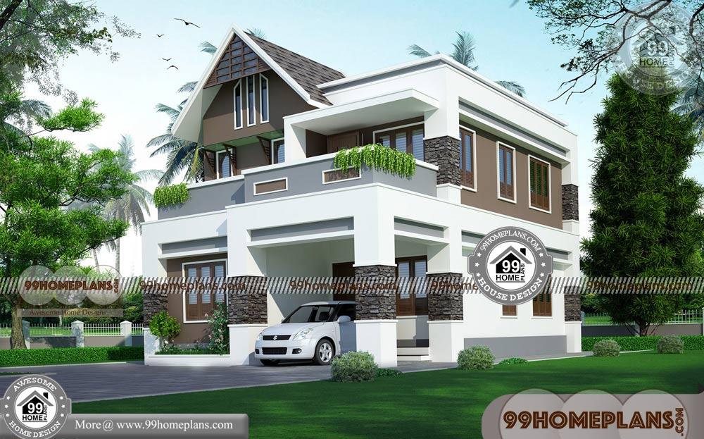 Indian House Plan Design | 90+ Double Storey Homes Designs Online