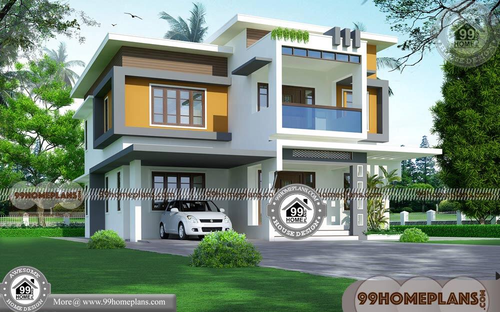 Indian New House Plan Designs | 90+ 2 Storey Modern House Collections