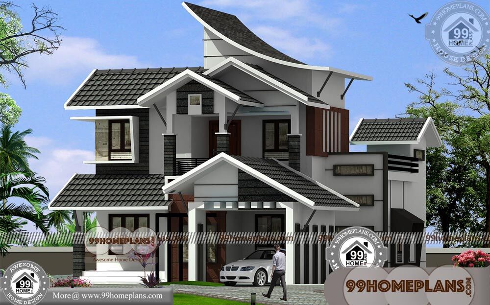 Indian Small Home Design Plans 85+ Latest Double Storey Homes Plans