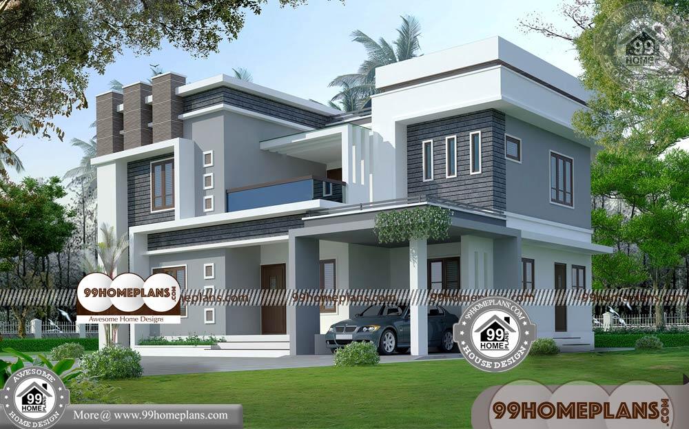 2 Storey House Design In India - House Storey