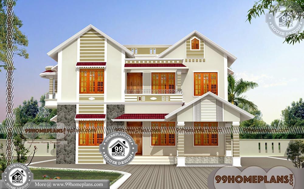Kerala Big House Photos | Two Story House Floor Plans 30+ Collections
