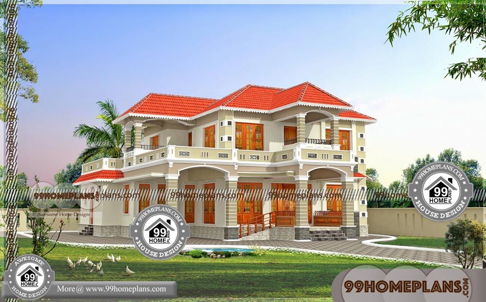 Kerala Model Veedu Images 80+ Double Storey Small House Plans Free