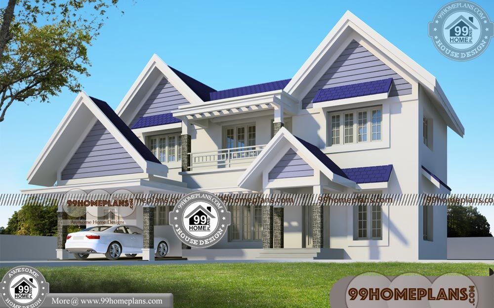 Kerala Modern House Designs 99+ 2 Storey House Design With Floor Plan