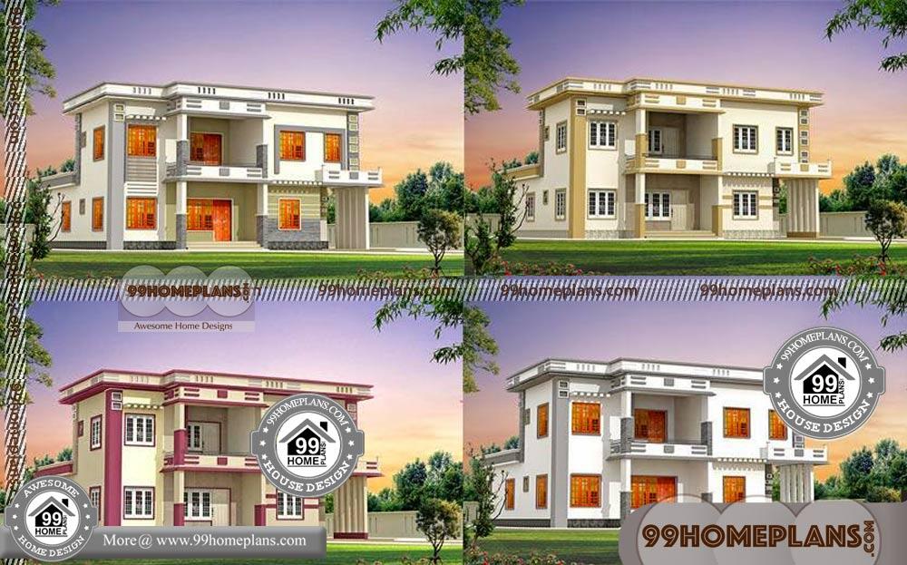 Kerala Veedu Photos | 100+ Best Home Design & Two Story House Plans