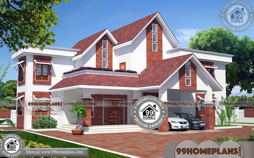 Low Budget Beautiful Houses 60+ 2 Storey Modern House Design Plans