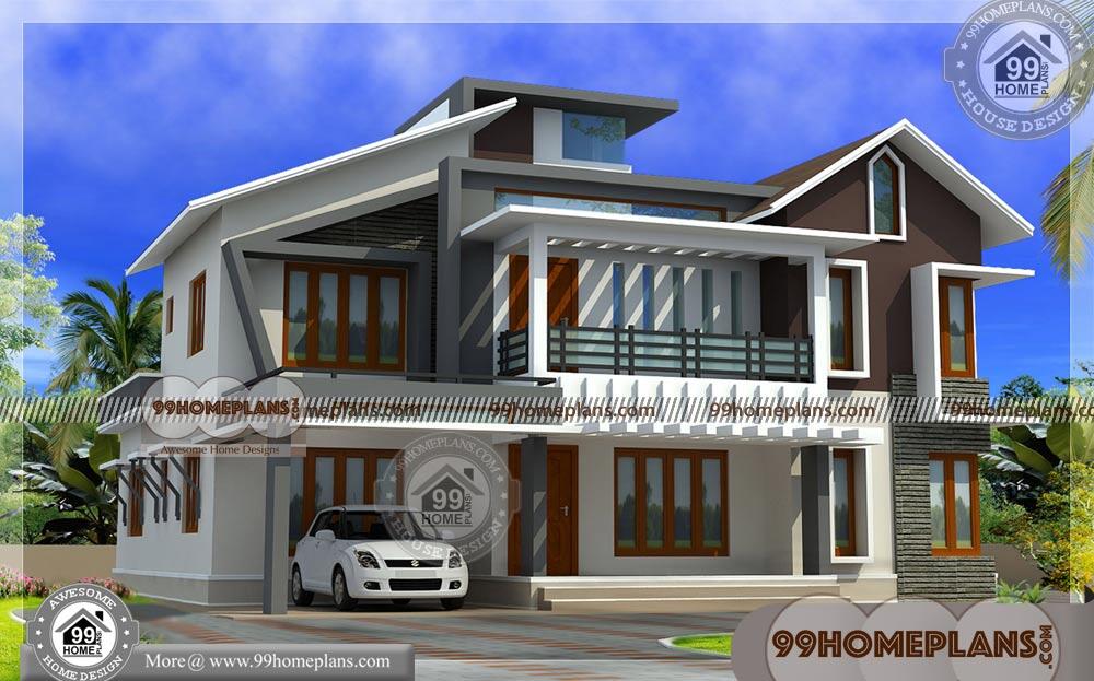 Low Budget Home Design India 60+ Double Storey House Plans Online