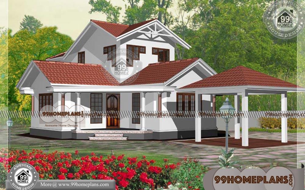 Low Budget Modern 3 Bedroom House Design 90+ 2 Storey House Plans