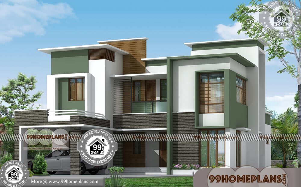 Low Budget Modern House 100+ Double Storey Home Designs & Plans
