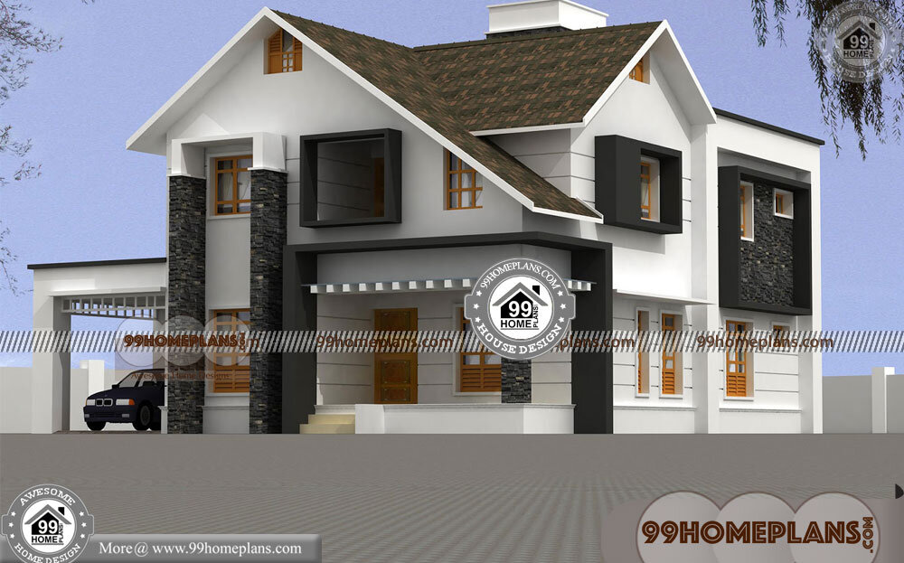Low Budget Modern House Designs 80+ Luxury Double Storey Homes