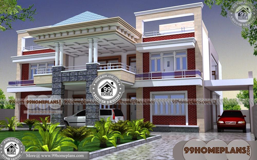 Luxury House Plans Designs & 100+ New 2 Storey Home Designs Plans