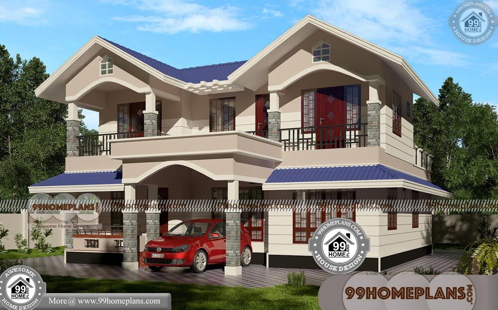 Medium Budget House Models 45+ Double Storey House Designs Online