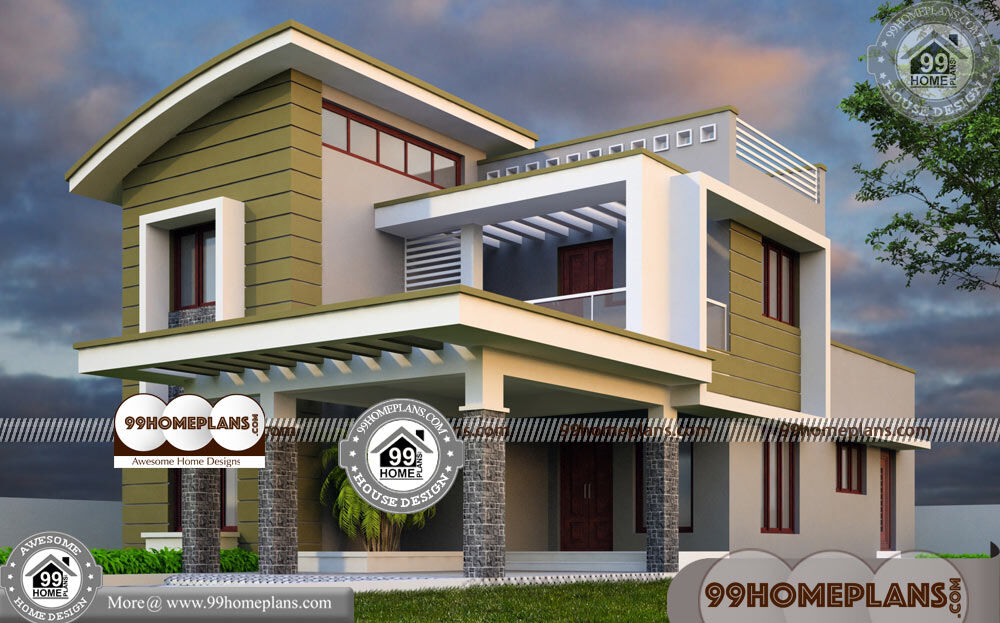 Modern Home Plans Designs Kerala 60+ Best 2 Storey House Plans Free