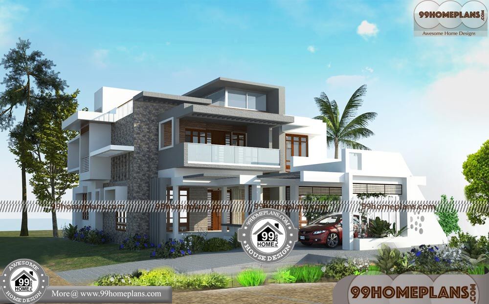 Modern Indian Homes Online Plans | 90+ 2 Storey House With Floor Plan