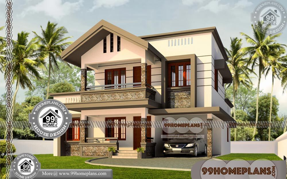 Modern Indian House Plans with Photos 50+ House Design Two Floor Plan