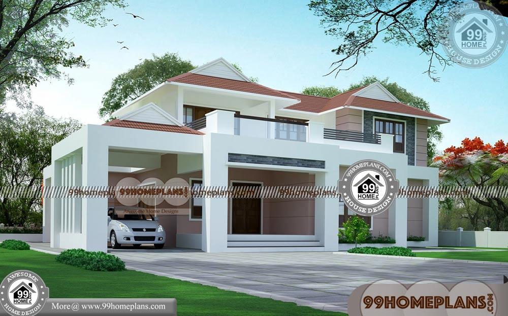 Modern Plan House Designs | 50+ Best House Elevation Models Online