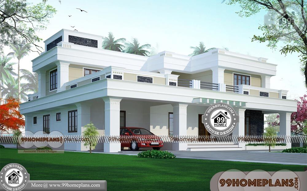 Modern Villa Plans 90+ Double Storey Homes Plans Stylish Exterior Ideas