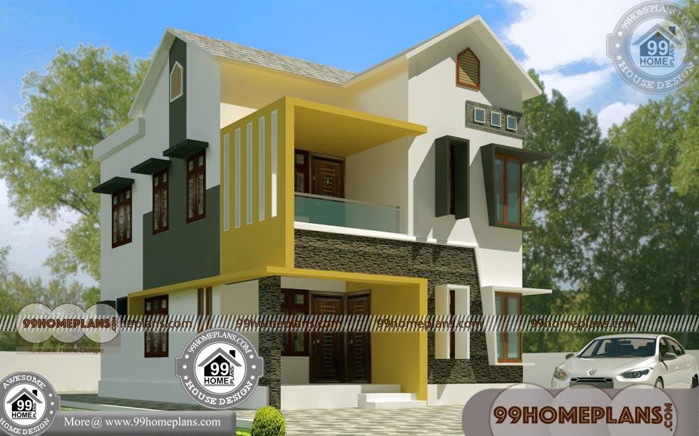 Narrow Frontage House Plans | 80+ Simple 2 Storey House Design Plans