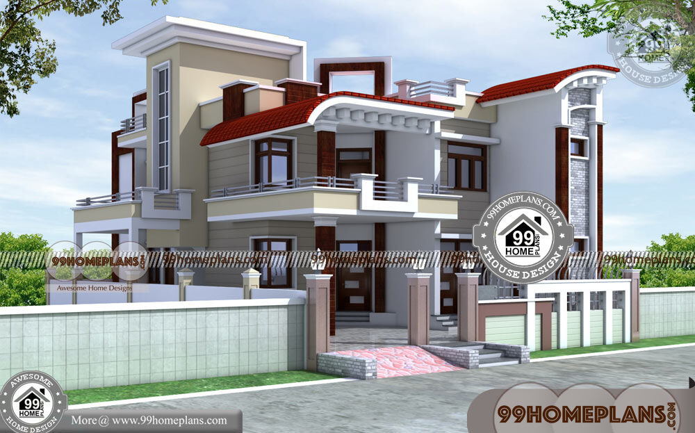 Narrow Land House Plans 60+ Best Two Storey House Designs Online