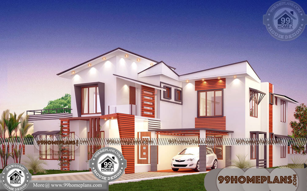 New Construction Home Plans & 50+ Simple 2 Storey House Design Plans