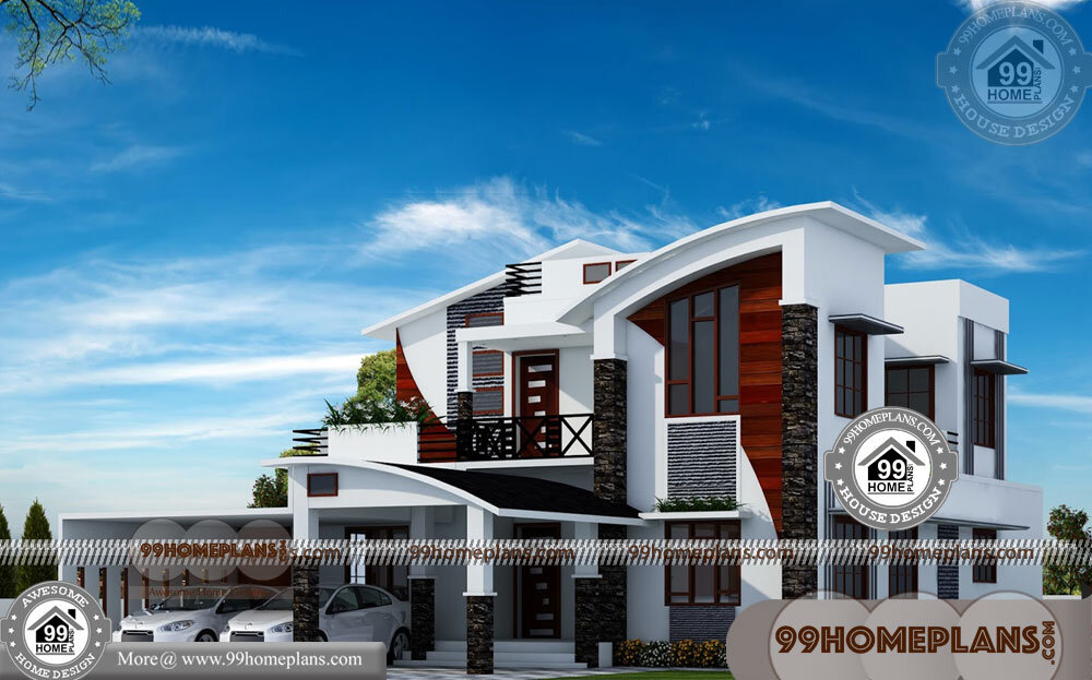 New Home Models and Plans & 60+ Two Storey Terrace House Designs