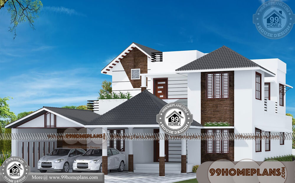 Simple House Floor Plans & 80+ Floor Plan For Two Storey House Design
