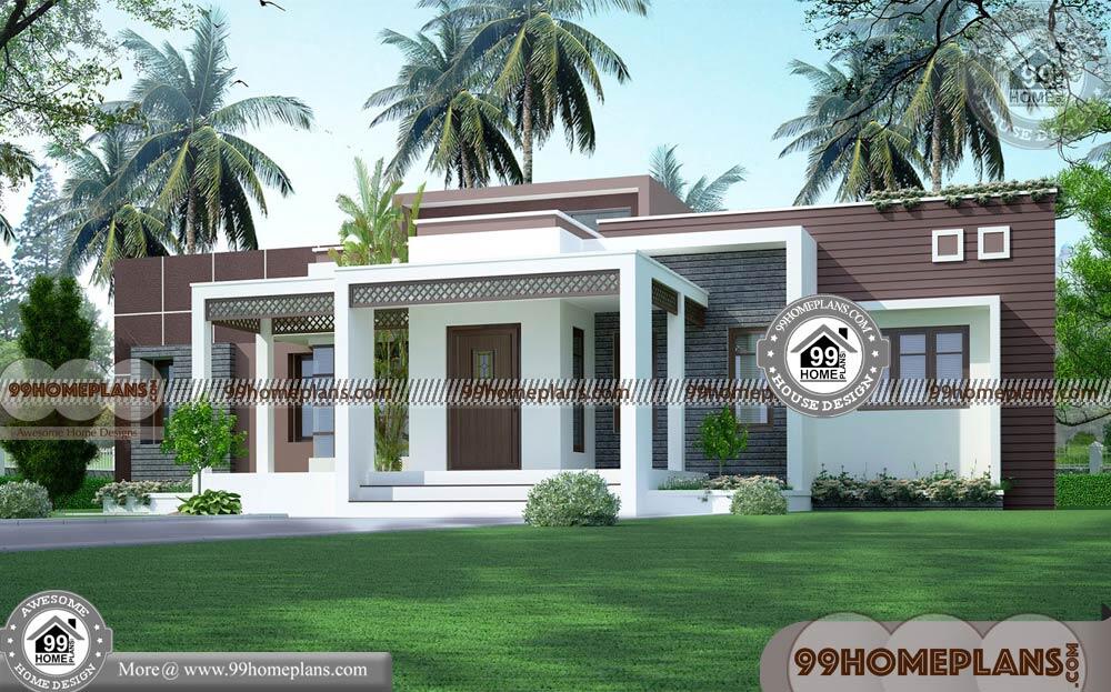 Single Bungalow House Design & 90+ Contemporary House In Kerala