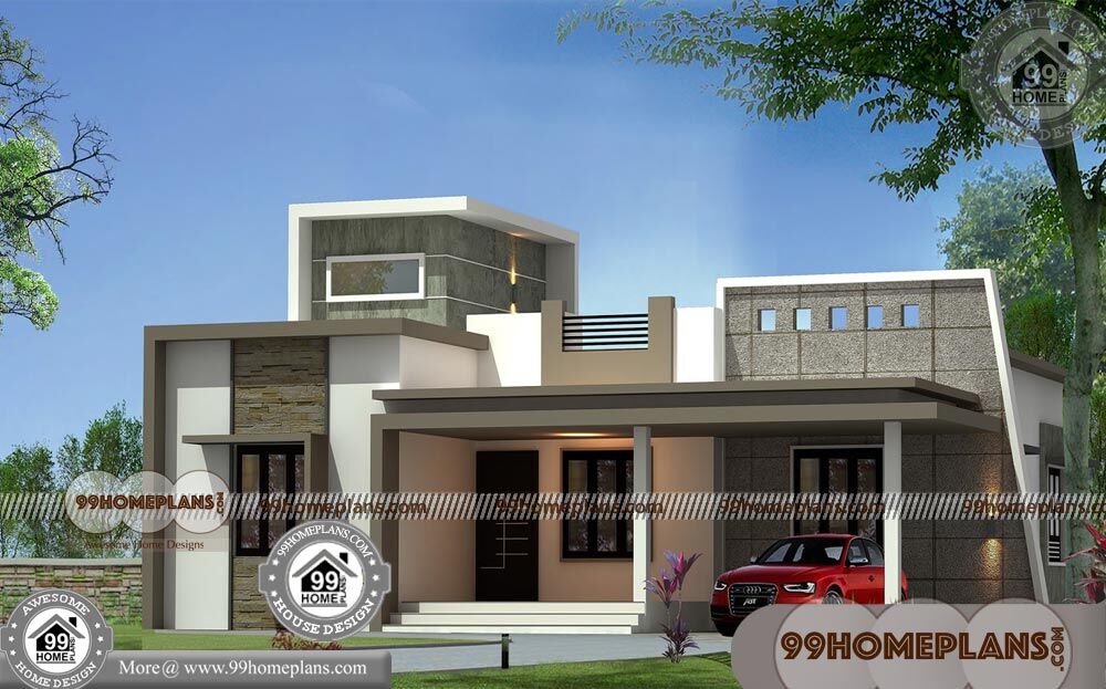 3 Bedroom Contemporary House  Plans  Kerala  Modern House 