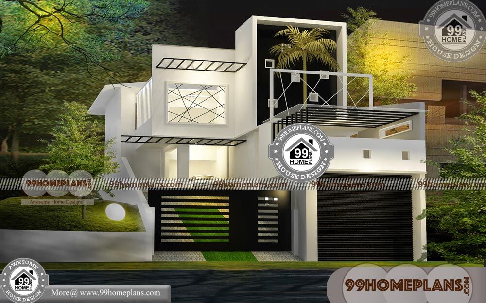 Small Affordable Houses 60+ Double Story House Plans Modern Designs