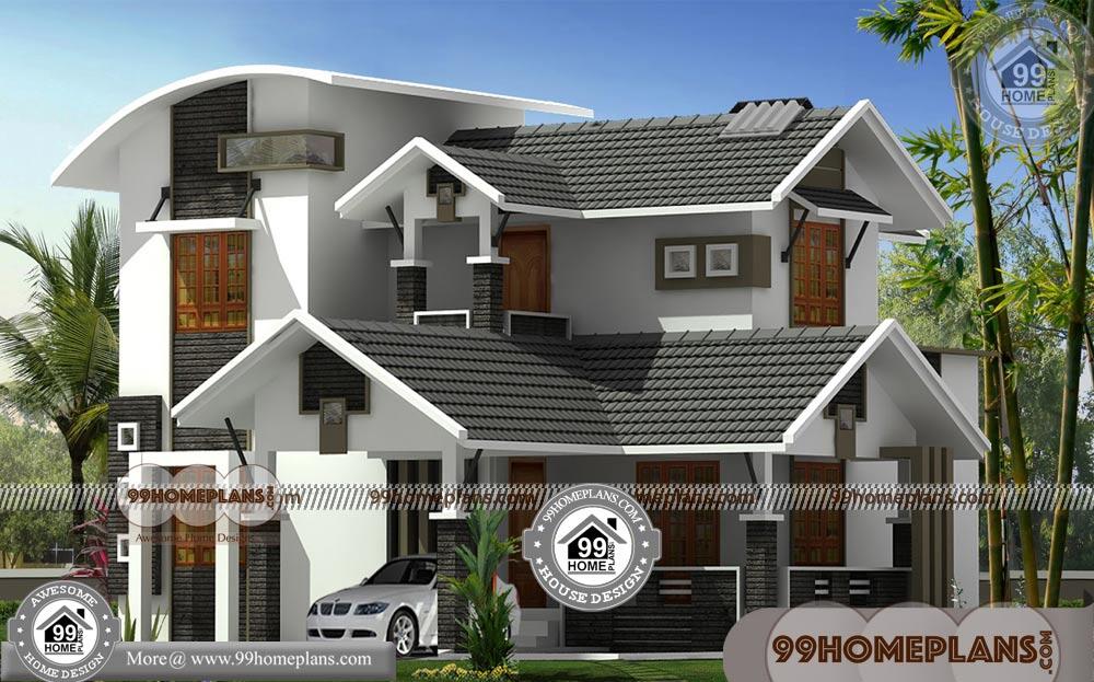 Small Home Designs with Garage 50+ Two Floor Modern House Plans