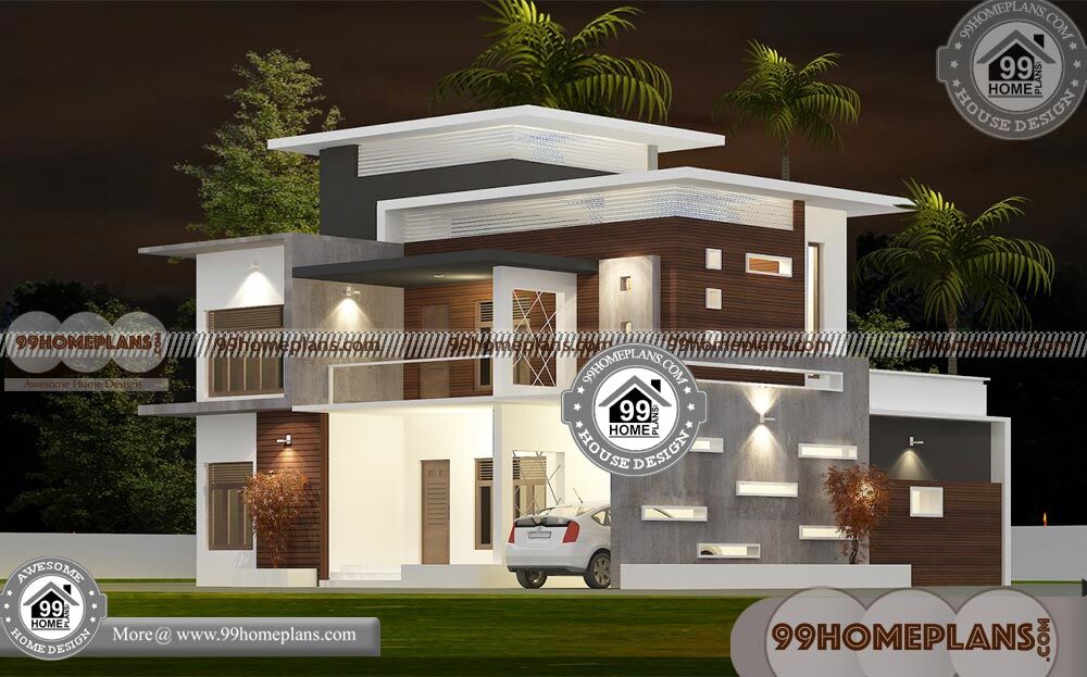 Small House Cost 150+ Contemporary Style Home Design 2 Storey Plans