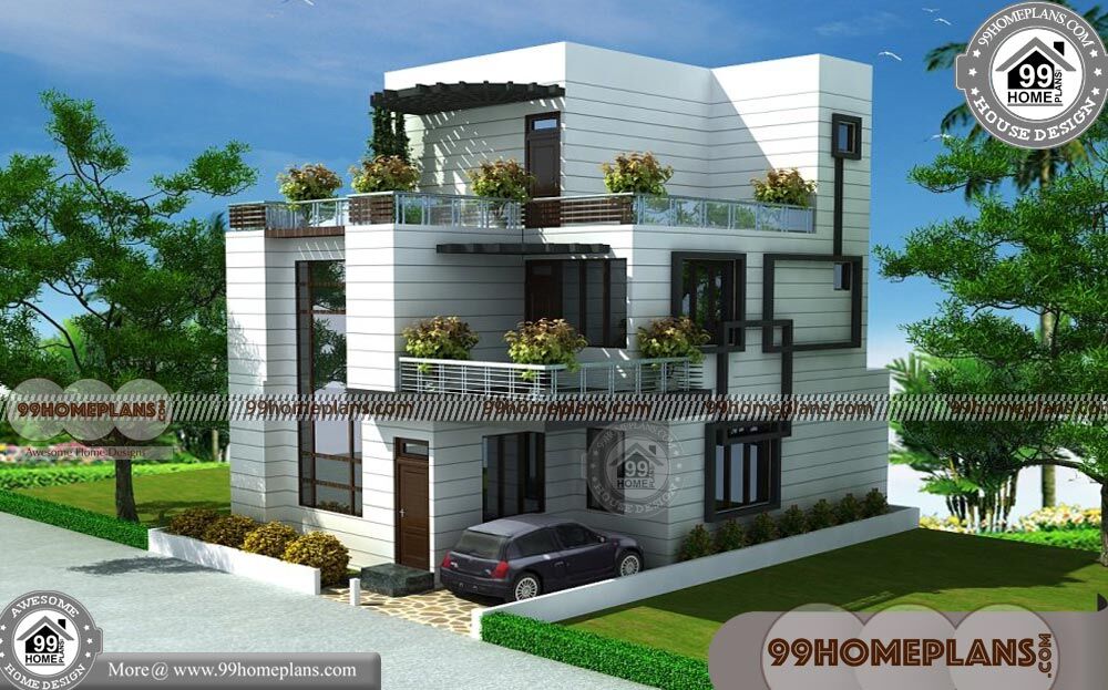 Small House Low Budget 100+ Contemporary 2 Storey House Designs