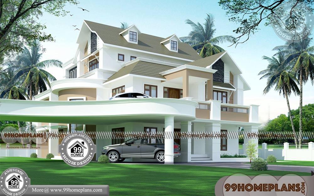 Small Indian Home Design & 90+ Modern Double Story House Designs