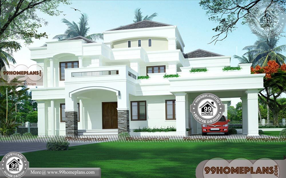Small Indian House Plans & 90+ Small Double Storey Homes Collections