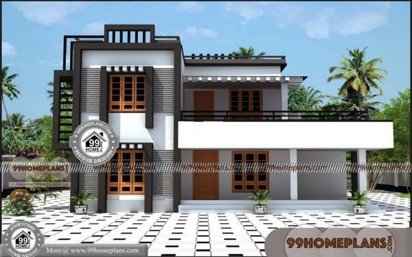 South Indian House Elevation 50 Latest Two Storey House