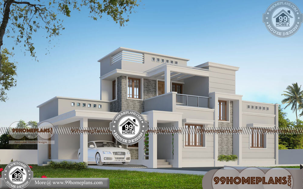 Two Storey House Plans for Narrow Lots | 95+ Small Budget House Plans