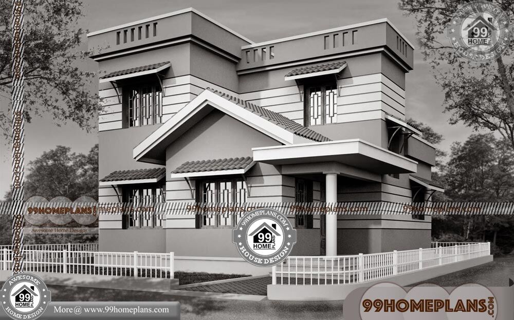 Two Story House Design with Floor Plan 50+ Traditional Style Homes