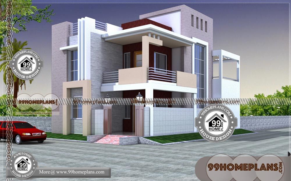 Villa Plans and Designs & 100+ Design Of Two Storey Residential House