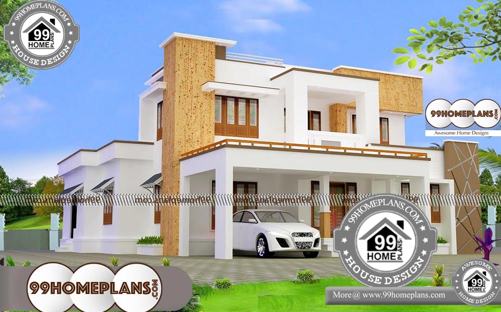 2 Storey Contemporary House Design - 2 Story 2911 sqft-Home