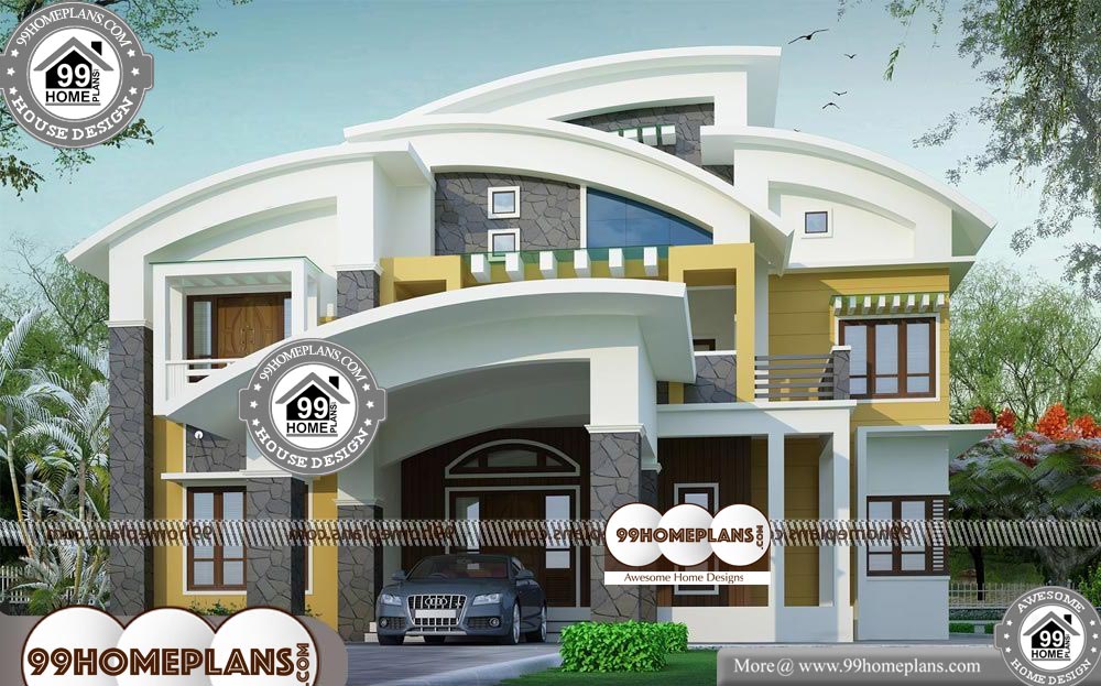 2 Storey Modern House Design - 2 Story 3368 sqft-Home