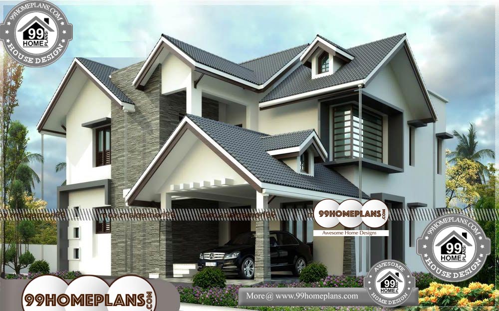 2 Story House Design and Plan - 2 Story 2597 sqft-HOME